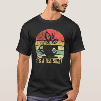 T-shirt Retro Vintage J'ai un thé avec le sac à thé Drôle