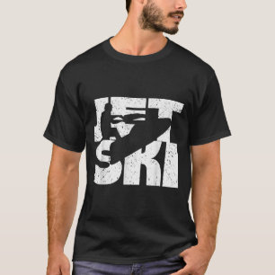 T-shirt Retro Vintage Jet Ski nautique Sports nautiques Sk