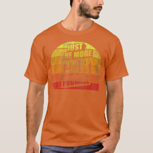 T-shirt Retro Vintage Juste Une Voiture De Plus Je Promets