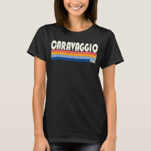 T-shirt Retro Vintage les années 70 80s Style Caravaggio I