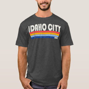 T-shirt Retro Vintage les années 70 80s Style Idaho City I