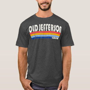 T-shirt Retro Vintage les années 70 années 80 Style Vieux