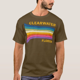 T-shirt Retro Vintage les années 70 Clearwater Floride