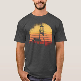 T-shirt Retro Vintage Lighthouse friend