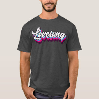 T-shirt Retro Vintage Lovesong