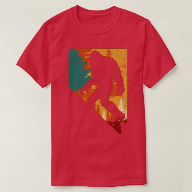 T-shirt Retro Vintage Nevada (Design devant)