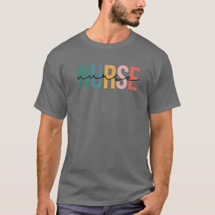 T-shirt Retro Vintage Nurse Funny School Nurse Day N