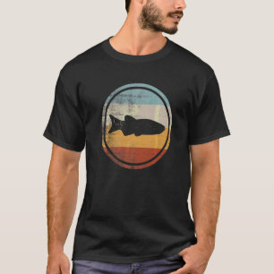 T-shirt Rétro Vintage Pêche Poisson Danio