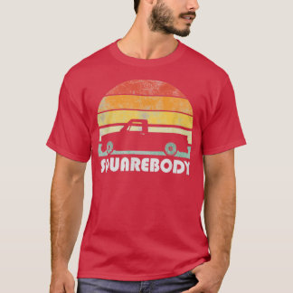T-shirt Retro Vintage Pickup Truck Squarebody
