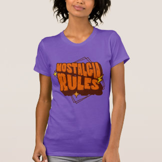 T-shirt Rétro Vintage Règles