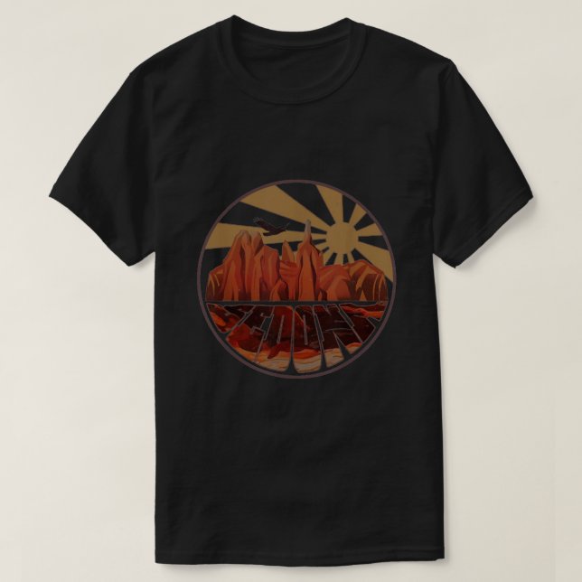 T-shirt Retro Vintage Sedona Arizona (Design devant)