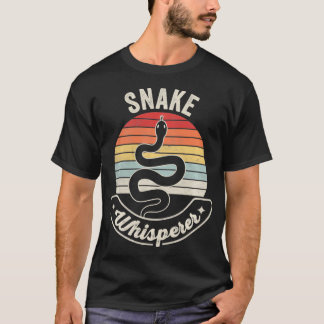 T-shirt Retro Vintage serpent Whisperer serpent Lover Funn