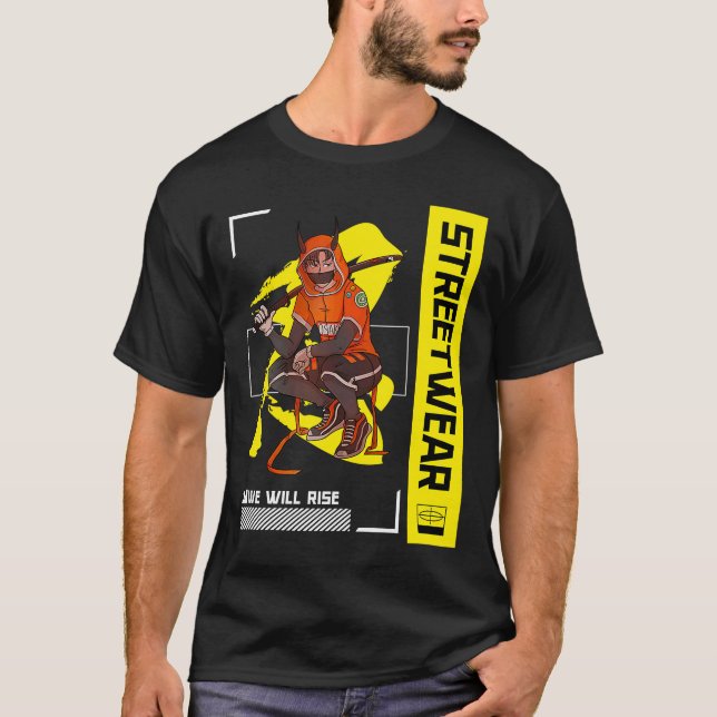 T-shirt Retro Vintage Strewear (Devant)