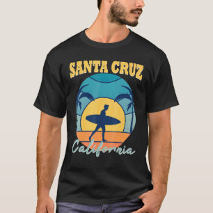 T-shirt Rétro Vintage Surfer Palm Beach Californie Père No
