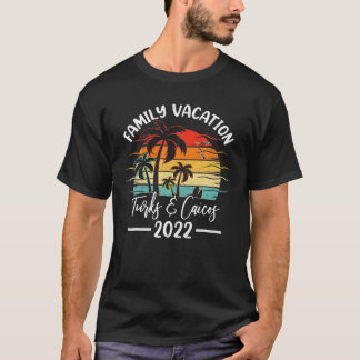 T-shirt Rétro Vintage vacances en famille 2022 Turks