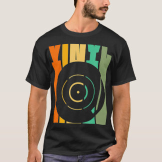 T-shirt Retro Vinyl LP Records Vintage Vinyls7
