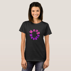 T-shirt rétro WANG DOODLE pour femmes
