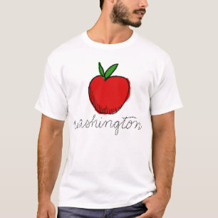 T-shirt Retro Washington Apple