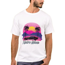 “Retro Wave” Sunset Graphic