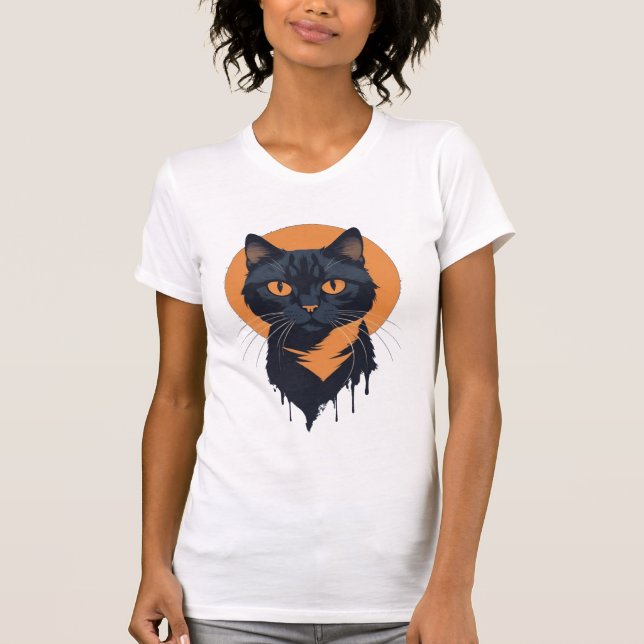 T-shirt Retro Whiskers (Devant)