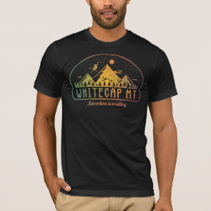 T-shirt Retro Whitecap Mountain Ski aventure