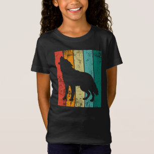 T-Shirt Retro Wolf