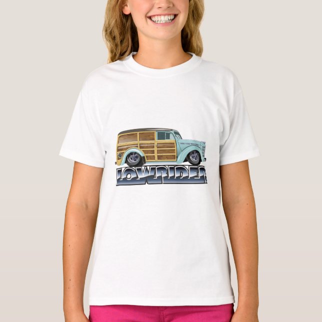 T-shirt Rétro Woody Lowrider (Devant)