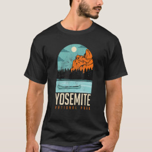 T-shirt Rétro Yosemite Californie Créé 1890 Nationa