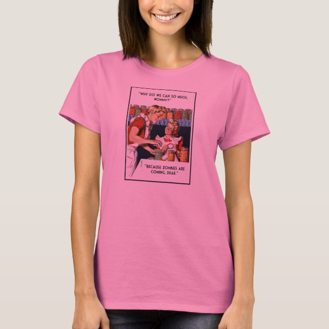 T-shirt Retro zombie shirt (Devant)