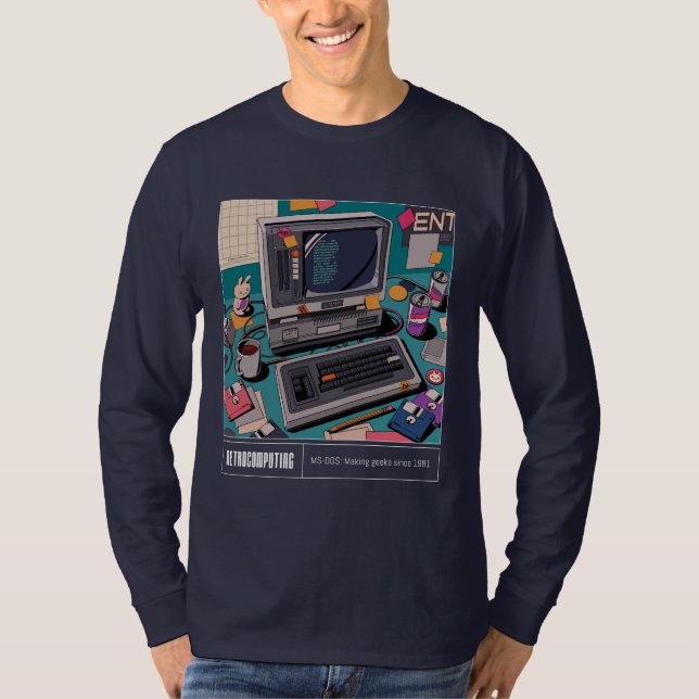 T-shirt Rétroinformatique (Devant)