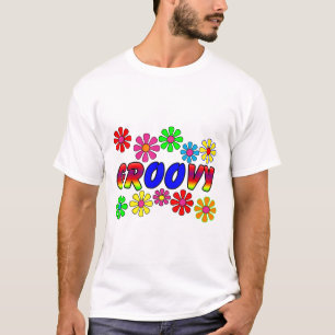 T-shirt Rétros cadeaux de flower power des années 70 super