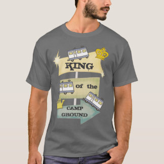 T-shirt Rétros campeur de rv/T-shirt drôles de remorque
