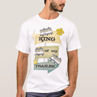 T-shirt Rétros campeur de rv/T-shirt drôles de remorque