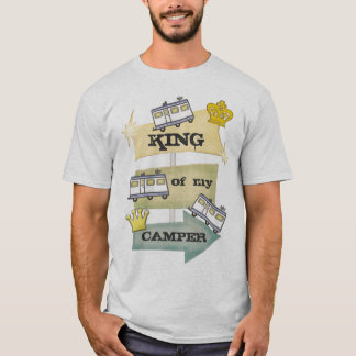 T-shirt Rétros campeur de rv/T-shirt drôles de remorque