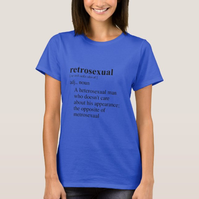 T-SHIRT RÉTROSEXUEL (Devant)