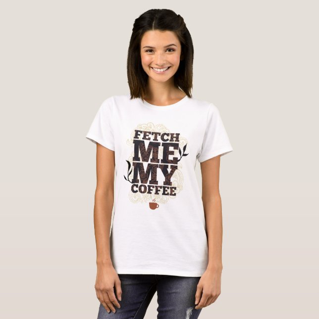 T-shirt Retrouvez-Moi Mon Café (Amateurs De Café) Boissons (Devant entier)