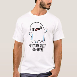 T-shirt Retrouvez votre feuille ensemble Funny Ghost Pun