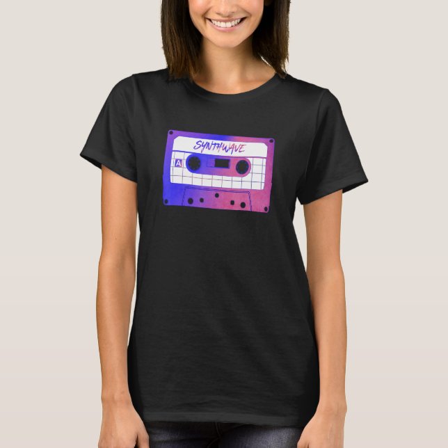 T-shirt Rétrowave Synthwave 80s Conception Pour Les Années (Devant)