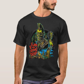 T-shirt Return of the Living Dead Tarman Poster Art Classi