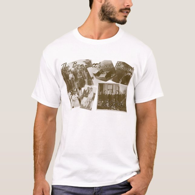 T-shirt Réunion de famille de Bennett 2004 (Devant)