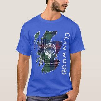 T-shirt Réunion de famille de clan Wood Nom de famille Nom