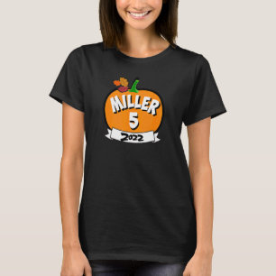 T-shirt Réunion de famille des vacances Miller 2022 Miller
