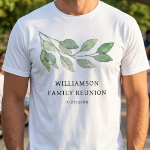 T-shirt Réunion de famille personnalisée