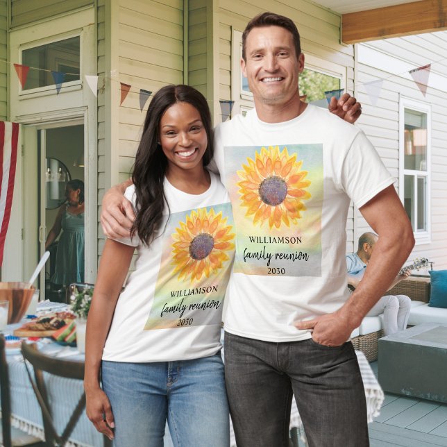 T-shirt Réunion de famille personnalisée (Créateur téléchargé)