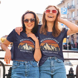 T-shirt Réunion de famille personnalisée pour femmes en vo