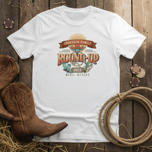 T-shirt Réunion de famille Western Round-Up ID1318