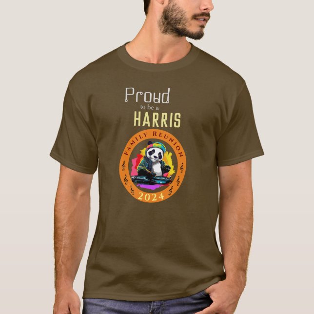 T-shirt Réunion de la famille Harris (Devant)
