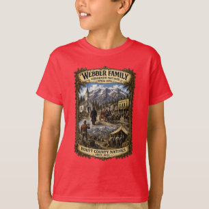 T-shirt Réunion de la famille Webber