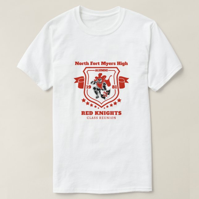 T-shirt Réunion de l'école des anciens de la NFMHS (Design devant)
