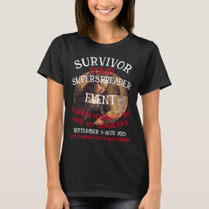 T-shirt Réunion de lycée Vacances d'anniversaire 2024